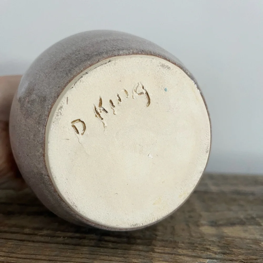 OOAK handmade pottery vase
